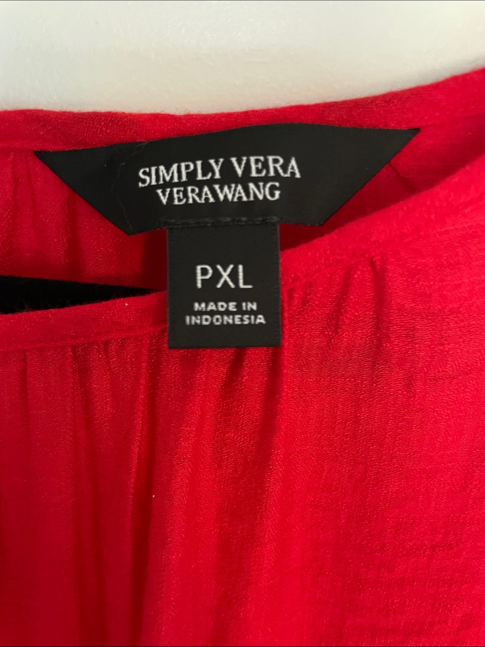 Simply Vera Sleeveless Red Tiered Maxi Summer Dress - Picture 2 of 12